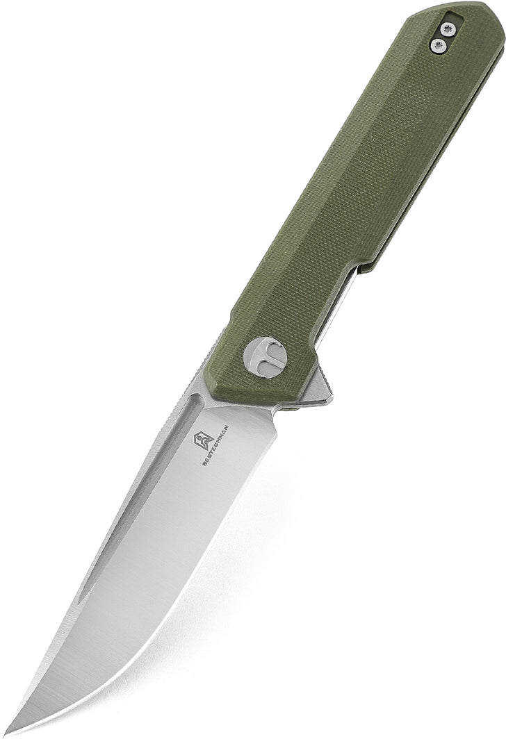 BESTECH Zatvárací nôž DUNDEE LinerLock - green (BMK01B)