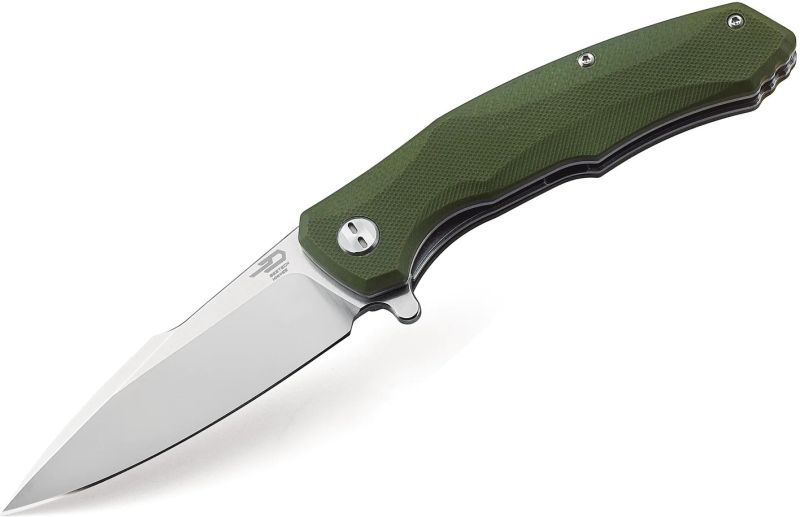 BESTECH Zatvárací nôž WARWOLF LinerLock - green (BG04B)