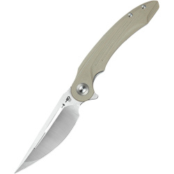 BESTECH Zatvárací nôž IRIDA LinerLock - beige (BG25B)