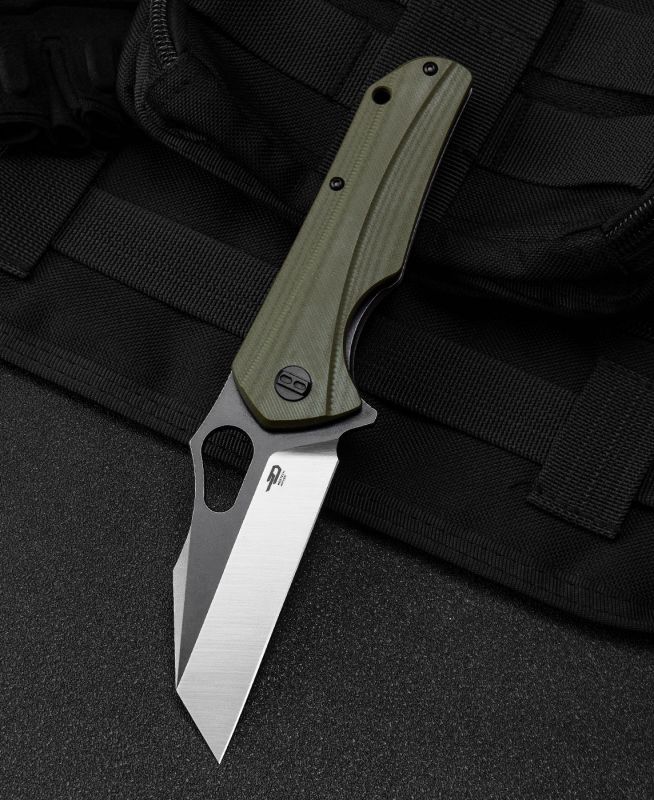 BESTECH Zatvárací nôž OPERATOR LinerLock  - green (BG36C)