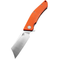 BESTECH Zatvárací nôž CUBIS LinerLock  - orange (BG42D)