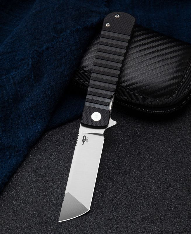 BESTECH Zatvárací nôž TITAN LinerLock  - black (BG49A-1)