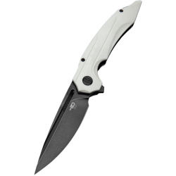 BESTECH Zatvárací nôž ORNETTA LinerLock Black SW - white (BG50E)