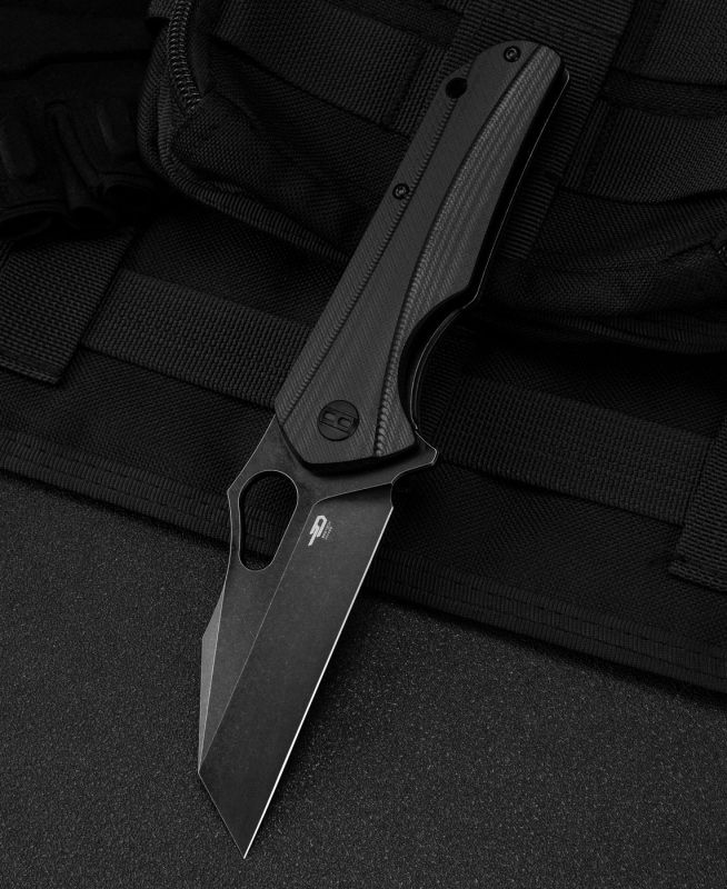 BESTECH Zatvárací nôž OPERATOR LinerLock Black SW - black (BG36B)