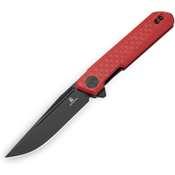 BESTECH Zatvárací nôž MINI DUNDEE LinerLock Black PVD - red (BMK03N)