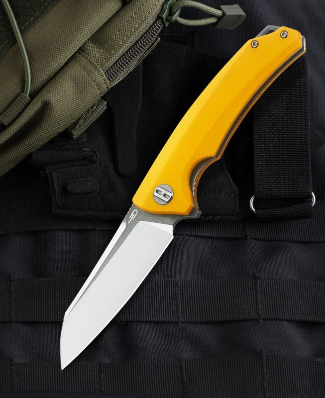 BESTECH Zatvárací nôž TEXEL LinerLock - yellow (BG21C-2)