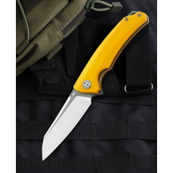 BESTECH Zatvárací nôž TEXEL LinerLock - yellow (BG21C-2)