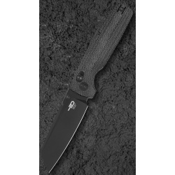 BESTECH Zatvárací nôž SLASHER BarLock Black SW - black micarta (BG56A-2)