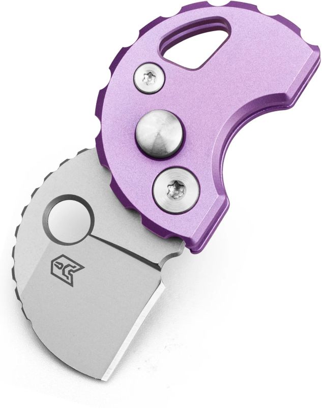BESTECH Zatvárací nôž TURTLE ButtonLock - purple (BM20B)