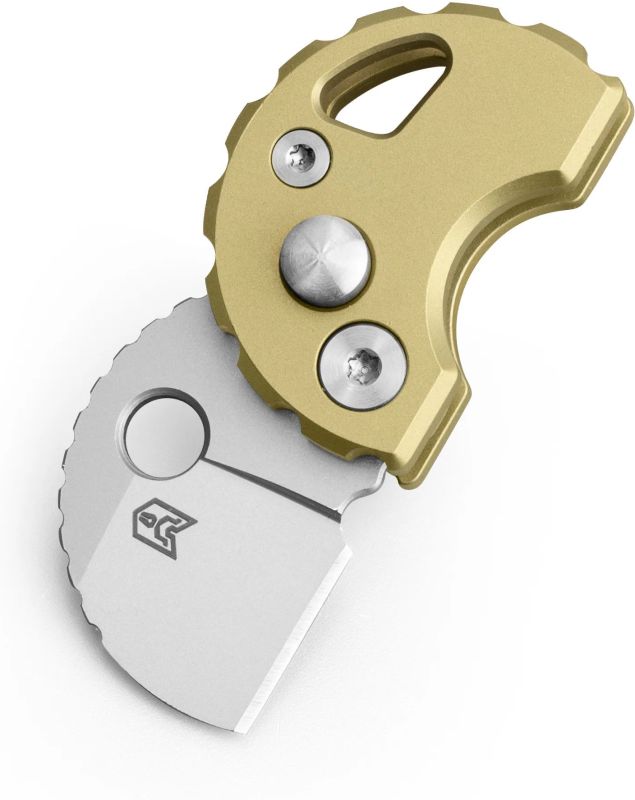 BESTECH Zatvárací nôž TURTLE ButtonLock - gold (BM20C)