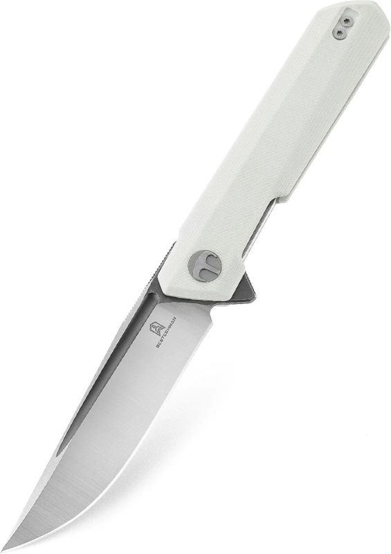 BESTECH Zatvárací nôž DUNDEE LinerLock - white (BMK01G)