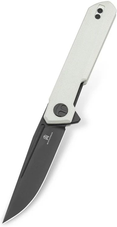 BESTECH Zatvárací nôž MINI DUNDEE LinerLock Grey PVD - white (BMK03H)