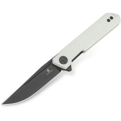 BESTECH Zatvárací nôž MINI DUNDEE LinerLock Grey PVD - white (BMK03H)