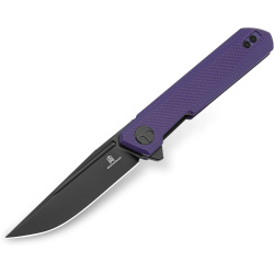 BESTECH Zatvárací nôž MINI DUNDEE LinerLock Black PVD - purple (BMK03J)