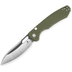 BESTECH Zatvárací nôž FIREBIRD ButtonLinerLock - OD green (BMK05C)