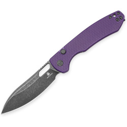 BESTECH Zatvárací nôž FIREBIRD ButtonLinerLock Black PVD - purple (BMK05D)