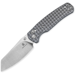 BESTECH Zatvárací nôž CICADA'S WING BarLock - Grey PVD (BMK06-S-1)