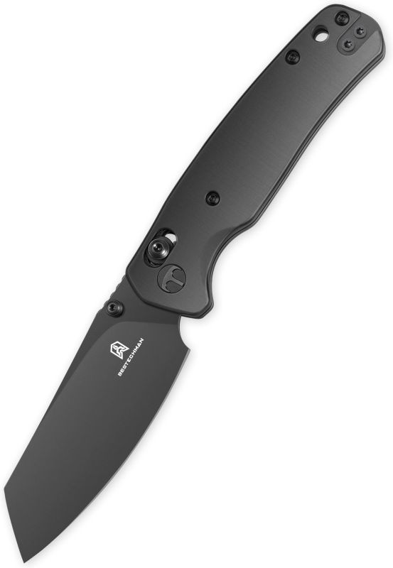 BESTECH Zatvárací nôž CICADA'S WING BarLock Mirrored DLC - DLC black (BMK06-S-8)