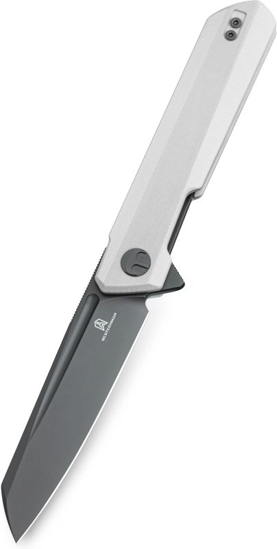BESTECH Zatvárací nôž DUNDEE LinerLock Grey PVD - white (BMK09D)