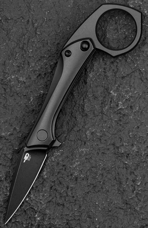BESTECH Zatvárací nôž DUCI FrameLock Black PVD - black (BT2605C)