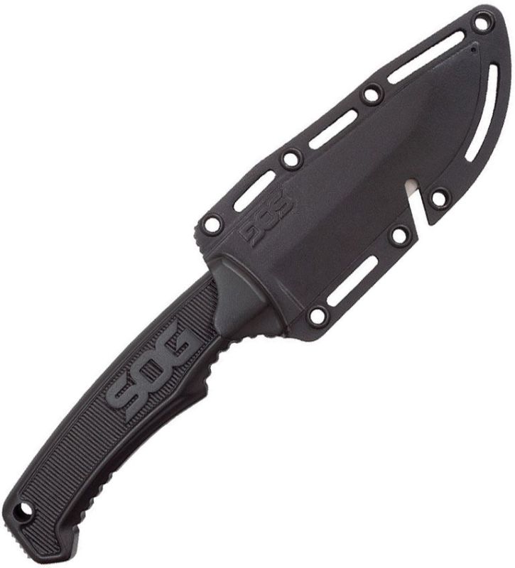 SOG Nôž s pevnou čepeľou Field Knife - black (SOGFK1001CP)