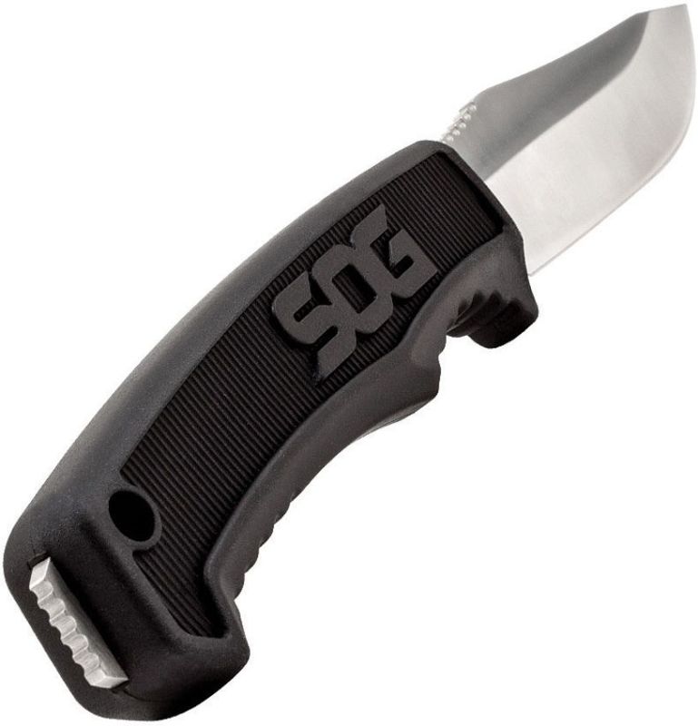 SOG Nôž s pevnou čepeľou Field Knife - black (SOGFK1001CP)