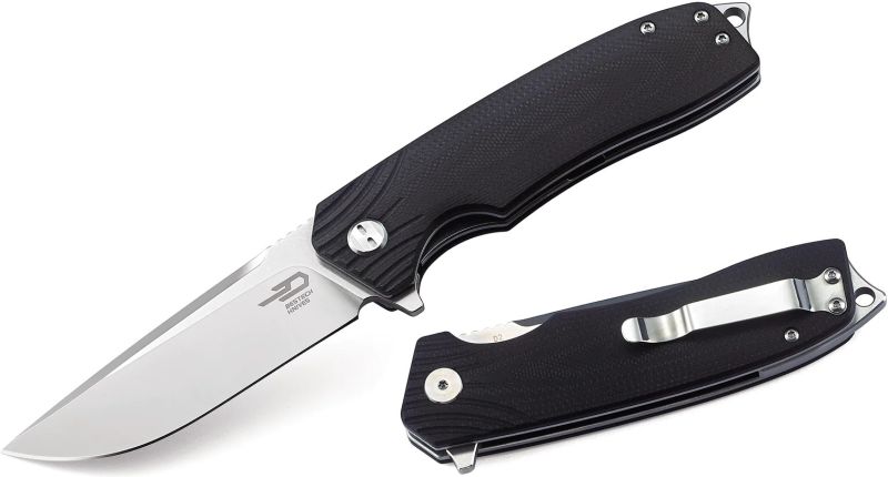 BESTECH Zatvárací nôž LION LinerLock - black (BG01A)