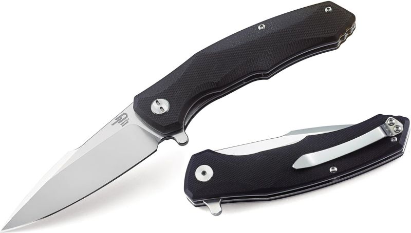 BESTECH Zatvárací nôž WARWOLF LinerLock - black (BG04A)