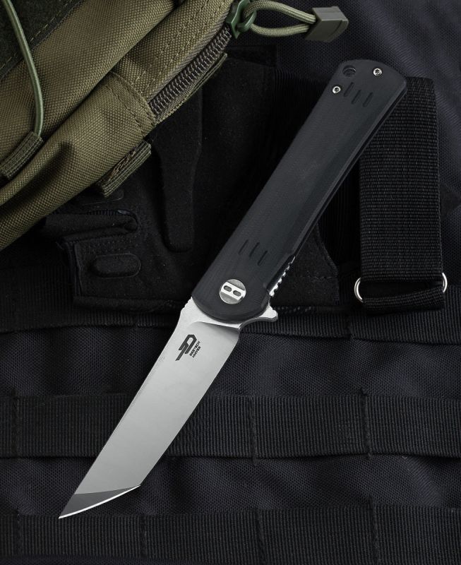 BESTECH Zatvárací nôž KENDO LinerLock - black (BG06A-1)