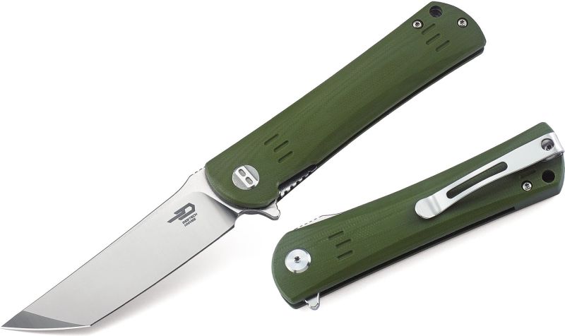 BESTECH Zatvárací nôž KENDO LinerLock - green (BG06B-1)