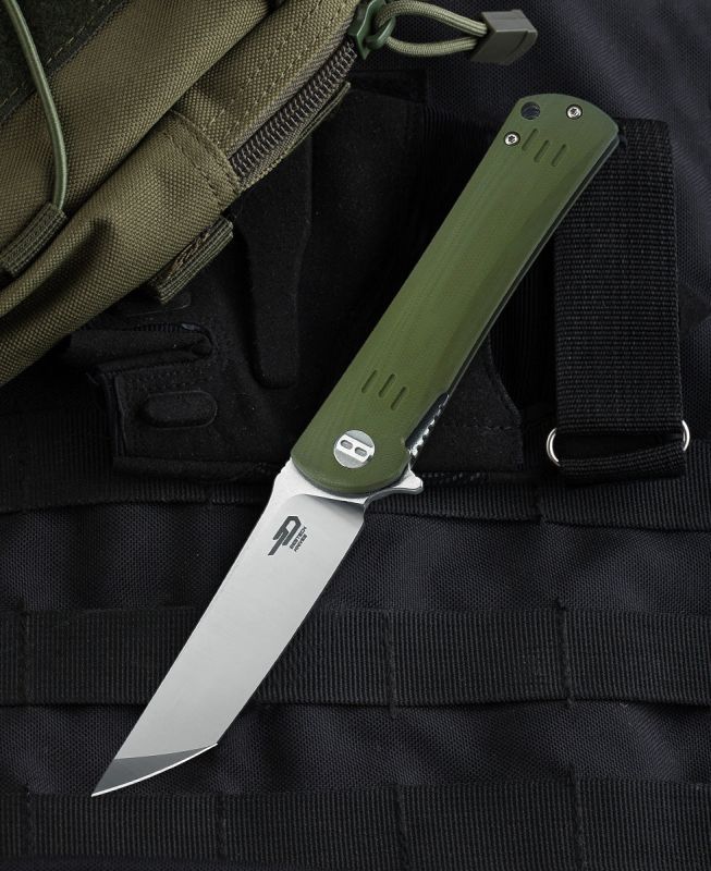 BESTECH Zatvárací nôž KENDO LinerLock - green (BG06B-1)