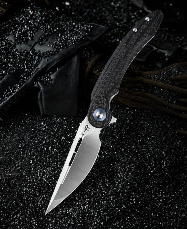 BESTECH Zatvárací nôž IRIDA LinerLock - black (BG25D)