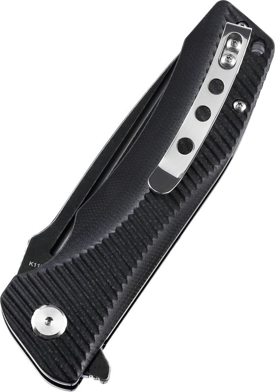 BESTECH Zatvárací nôž MAKO LinerLock Black titanized SW - black (BG27B)