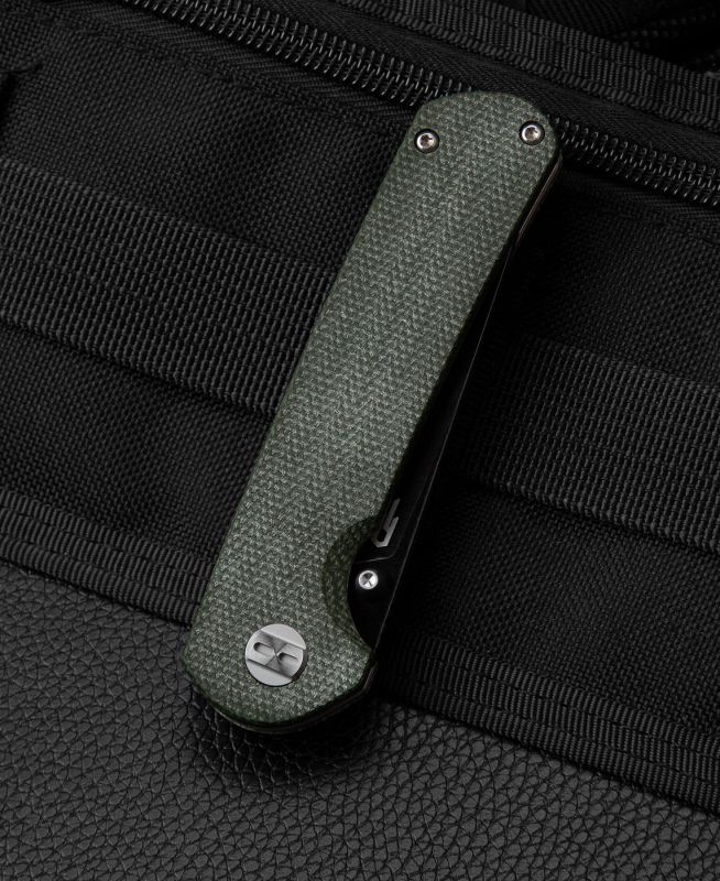 BESTECH Zatvárací nôž SLEDGEHAMME R LinerLock Black SW - green (BG31B-2)