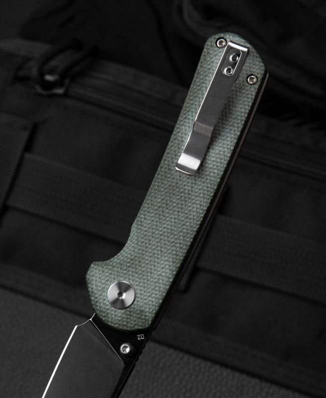 BESTECH Zatvárací nôž SLEDGEHAMME R LinerLock Black SW - green (BG31B-2)