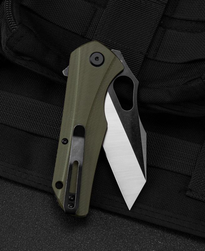 BESTECH Zatvárací nôž OPERATOR LinerLock  - green (BG36C)