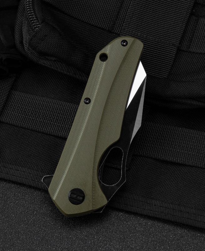 BESTECH Zatvárací nôž OPERATOR LinerLock  - green (BG36C)