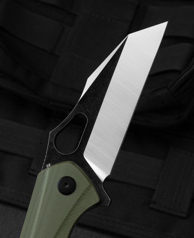 BESTECH Zatvárací nôž OPERATOR LinerLock  - green (BG36C)