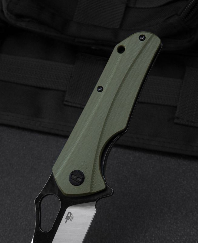 BESTECH Zatvárací nôž OPERATOR LinerLock  - green (BG36C)