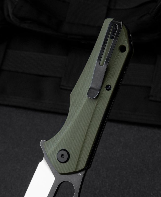 BESTECH Zatvárací nôž OPERATOR LinerLock  - green (BG36C)