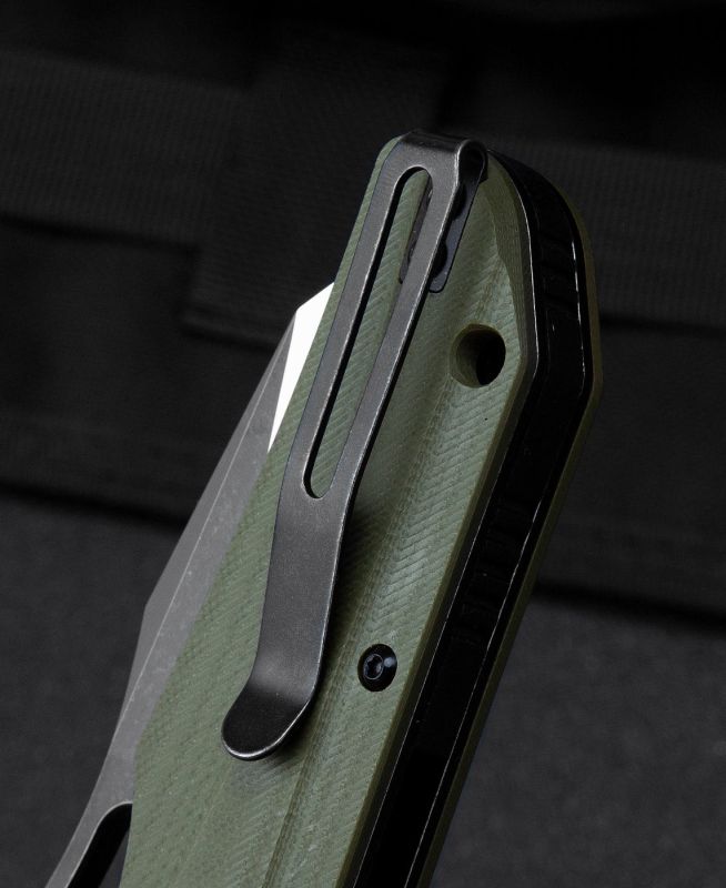 BESTECH Zatvárací nôž OPERATOR LinerLock  - green (BG36C)