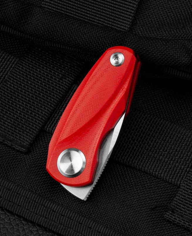 BESTECH Zatvárací nôž TULIP LinerLock  - red (BG38B)