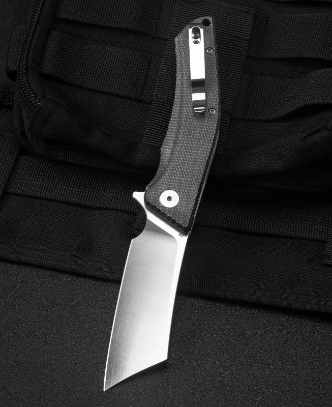 BESTECH Zatvárací nôž CUBIS LinerLock  - black (BG42A)