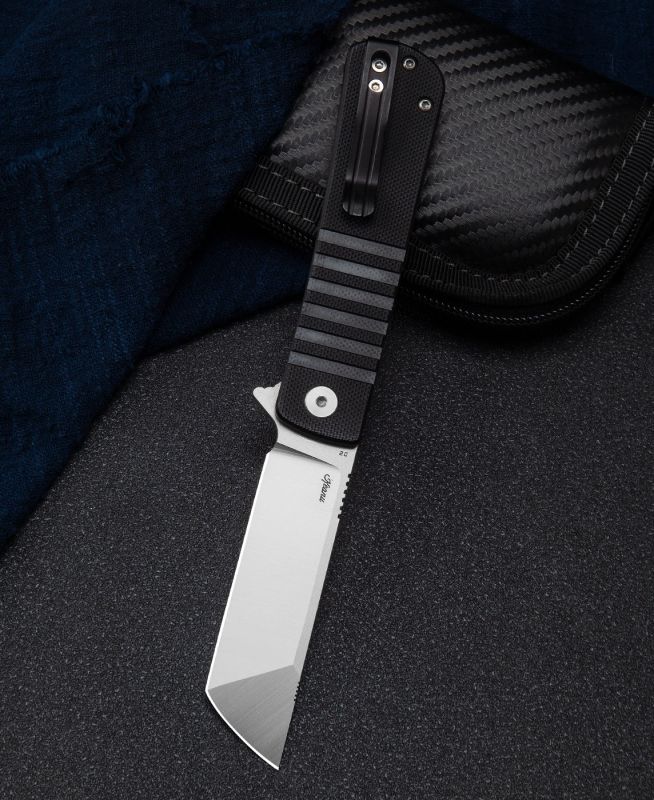 BESTECH Zatvárací nôž TITAN LinerLock  - black (BG49A-1)