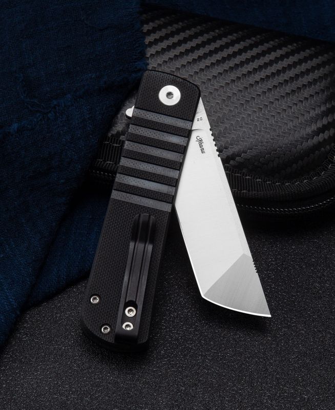 BESTECH Zatvárací nôž TITAN LinerLock  - black (BG49A-1)