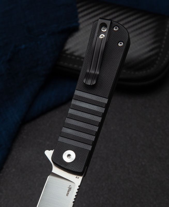 BESTECH Zatvárací nôž TITAN LinerLock  - black (BG49A-1)