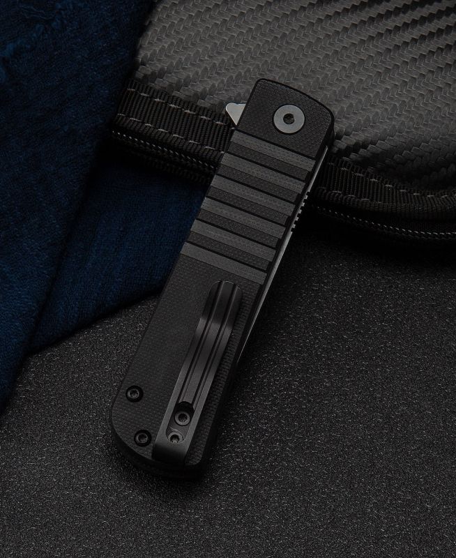 BESTECH Zatvárací nôž TITAN LinerLock Black SW - black (BG49A-5)