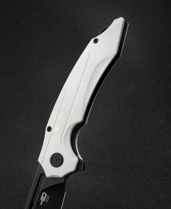 BESTECH Zatvárací nôž ORNETTA LinerLock Black SW - white (BG50E)