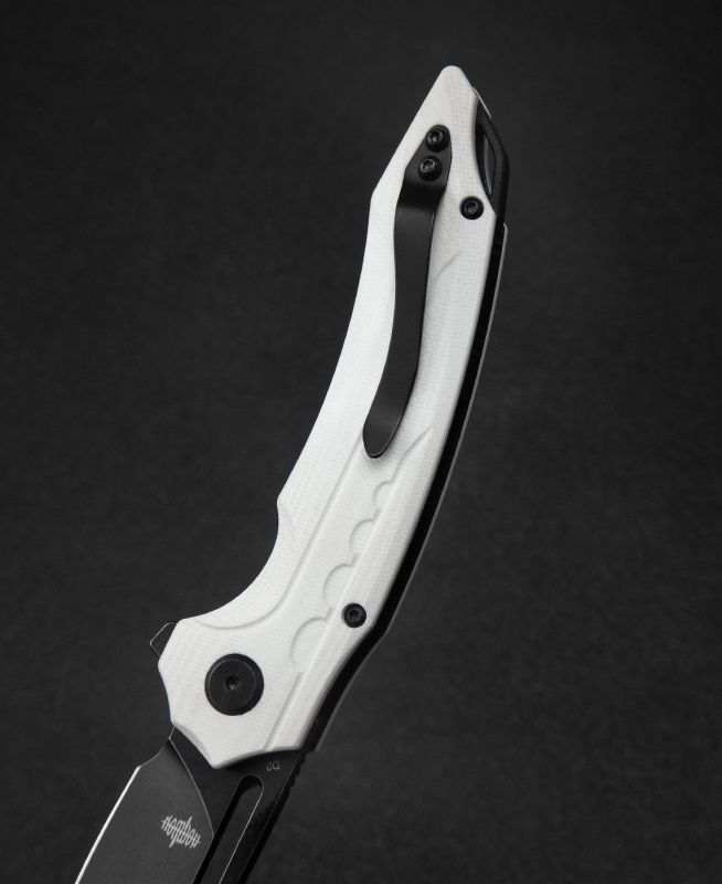 BESTECH Zatvárací nôž ORNETTA LinerLock Black SW - white (BG50E)