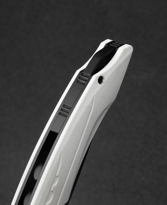 BESTECH Zatvárací nôž ORNETTA LinerLock Black SW - white (BG50E)